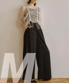 5★新品★ LE’RURE Many way tulle パンツドレスM