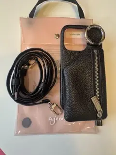 【美品】ajew iPhone15pro スマホケース