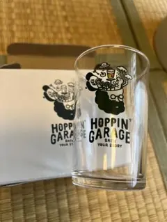 HOPPIN' GARAGE イラスト付きグラス