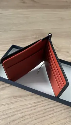 本革マネークリップ　新品