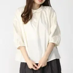 【新品】SM2 サマンサモスモス 衿付前後着ブラウス♡オフ