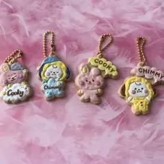 バンダイ BT21 クッキーチャームコット　4点セット