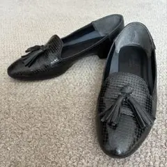 タッセルローファー 25