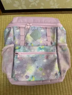 キッズリュック パステル柄 ピンク 子供用バッグ