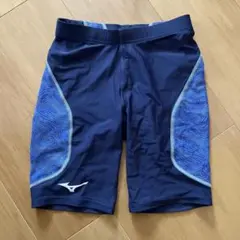 Mizuno 陸上用ハーフタイツM ネイビー スパッツ L レーシングタイツ