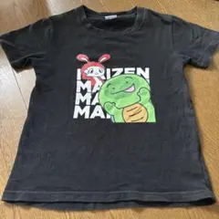 まいぜんシスターズ 半袖Tシャツ ブラック キッズ