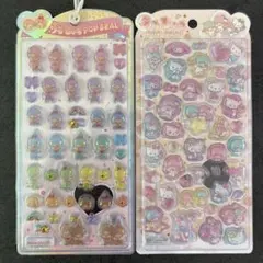 【正規品】うるちゅるポップシール2枚セット　サンリオキャラクターズ　モンチッチ