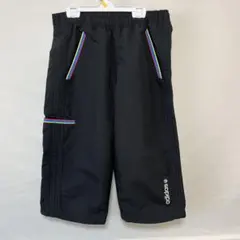 adidas アディダス ハーフパンツ ジャージ ブラック マルチカラー