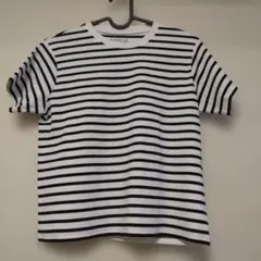 新品 chocol raffine robe ボーダー 半袖 Tシャツ Fのサムネイル