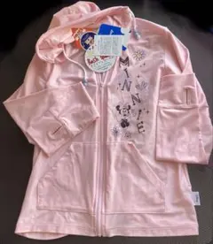 ラッシュガード　長袖　L レディース　ミニー　フードあり　パーカー