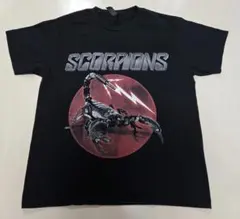 両面プリントスコーピオンズSCORPIONSバンドTシャツXLブラック良フェイド 両面プリントスコーピオンズSCORPIONSバンドTシャツXLブラック良