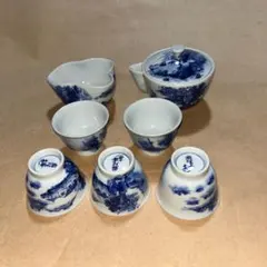 青花茶器セット 陶磁器 12点 - メルカリ