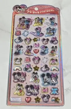 【正規品】うるちゅるポップシール ミッキー ミニー ディズニー おまけ付