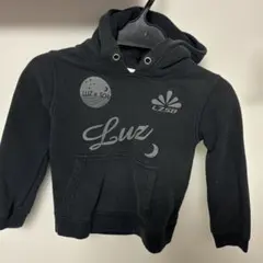 Luz e Sonbra フード付きパーカー 黒 110