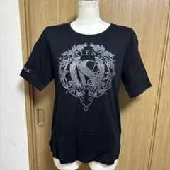 バレンザスポーツ　ロゴ　tシャツ 黒　40 ラインストーンのサムネイル