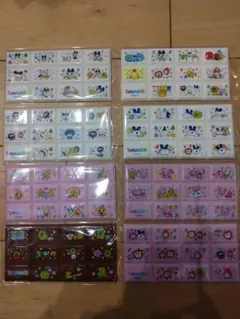 たまごっち ちょこぶろっくしーる 8種類　コンプリート　チョコブロックシール