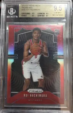 299枚限定 八村塁 2019 Panini Prizm Red BGS 9.5