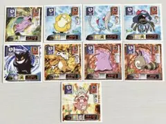 ポケモン キャラクターシール　9枚セット