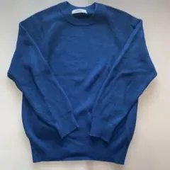 GREEN LABEL RELAXING 青 セーター　グリーンレーベル　XL