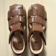 H&M キッズサンダル ブラウン　約15cmのサムネイル