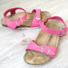 BIRKENSTOCK ビルケンシュトック レザー ピンクのサムネイル