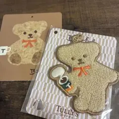 タリーズ ベアフル サガラ刺繍チャーム　福袋　クマ