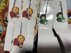 鬼滅　ローソン　ラバスト　煉獄杏寿郎　竈門炭治郎　【5点セット】