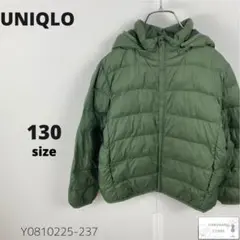 UNIQLO ユニクロ ライトウォームパデットパーカ ライトジャケット 130