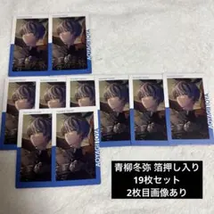 プロセカ 青柳冬弥 14C エピカ 箔押し入り 19枚セット