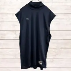 DESCENTネイビーノースリーブハイネックアンダーシャツ サイズM 身長170