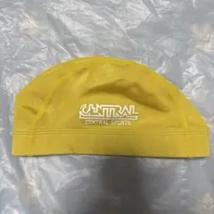 CENTRAL SPORTS 水泳帽 黄色 Lサイズ