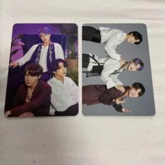 BTS ジン　ホソク　ジョングク　ミニフォト　トレカ　2枚セット