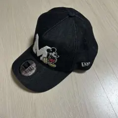 New Era ミッキーマウス キャップ ブラック