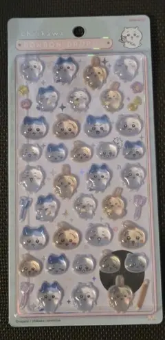 ま*ん様 ボンボンドロップシール ちいかわ(サンスター文具)