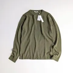 n100 エヌワンハンドレッド カシミヤクルーネックプルオーバー ニット