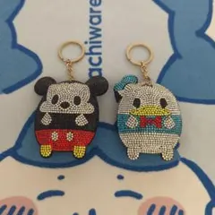 ディズニーキャラクター キラキラ キーホルダー
