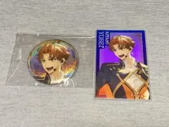 北見遊征 にじさんじ Concerto 缶バッジ キラキラカード メタル