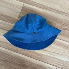 mont-bell バケットハット 青　ベビー、キッズ