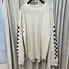 EPTM. 長袖カットソー ホワイト チェッカーフラッグ XL アメリカ製のサムネイル