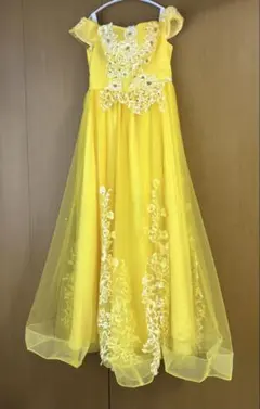 イエロー カラードレス | 前撮り ウェディング