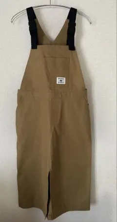 Dickies ベージュ オーバーオール　スカート