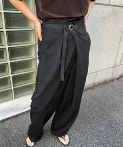 johnbull ジョンブル　アウトラストラップトラウザー　ネイビー