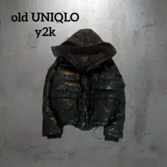 ま*ん様 00s archive old UNIQLOダウンy2k平成ギャルお兄