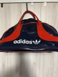 ビンテージOld adidas 80s エナメルミニボストンバッグ - メルカリ