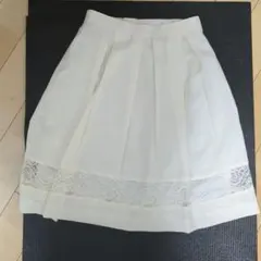 Karl Park Lane フレアスカート ホワイト レースのサムネイル