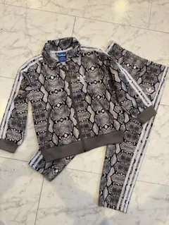 adidas originals ヘビ柄 ジャージセット USED