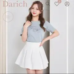 Darich モノグラムTシャツ SAX