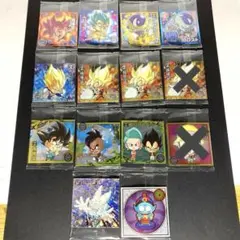 ドラゴンボール 超戦士シールウエハース超 超絶感謝の十周年　12枚セット