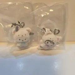 めじるしアクセサリー サンリオ ふわふわスノー　クロミ ポチャッコ