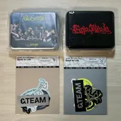 &TEAM 月狼　Back to Life ステッカー　ティンケース